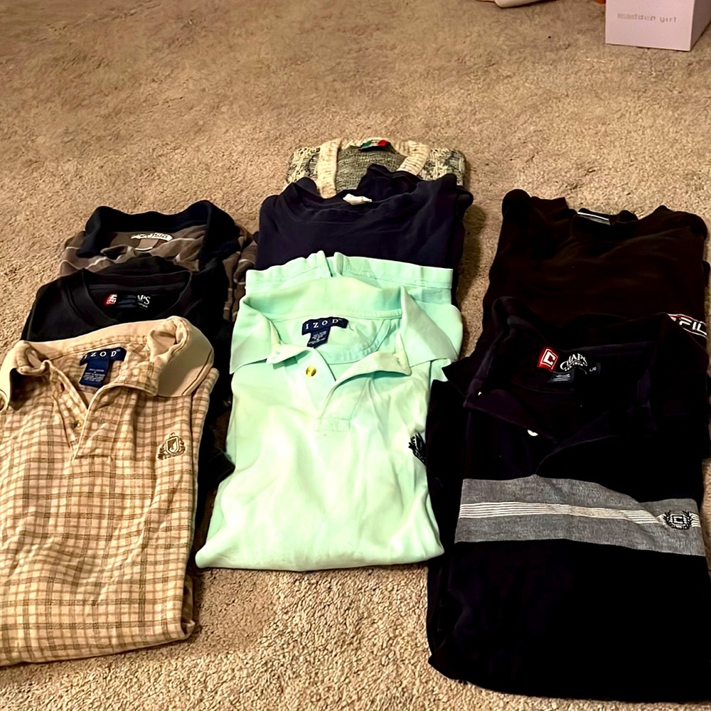 Vintage 80’s - 90’s Mens shirts Lot of 8